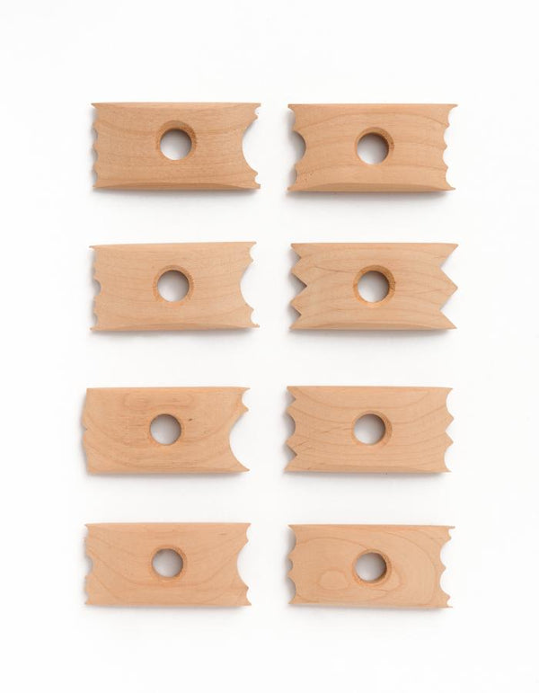 Contour Rib Set 8 Pcs/Set - Art Central Pottery