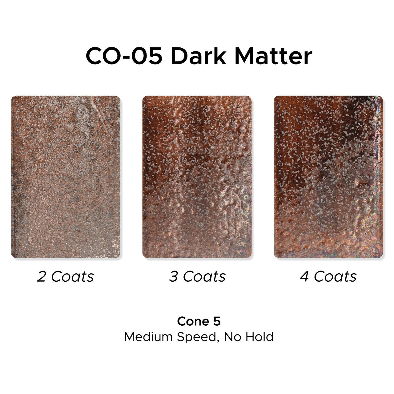 Amaco Glaze Cosmos CO-05 Dark Matter - Pint