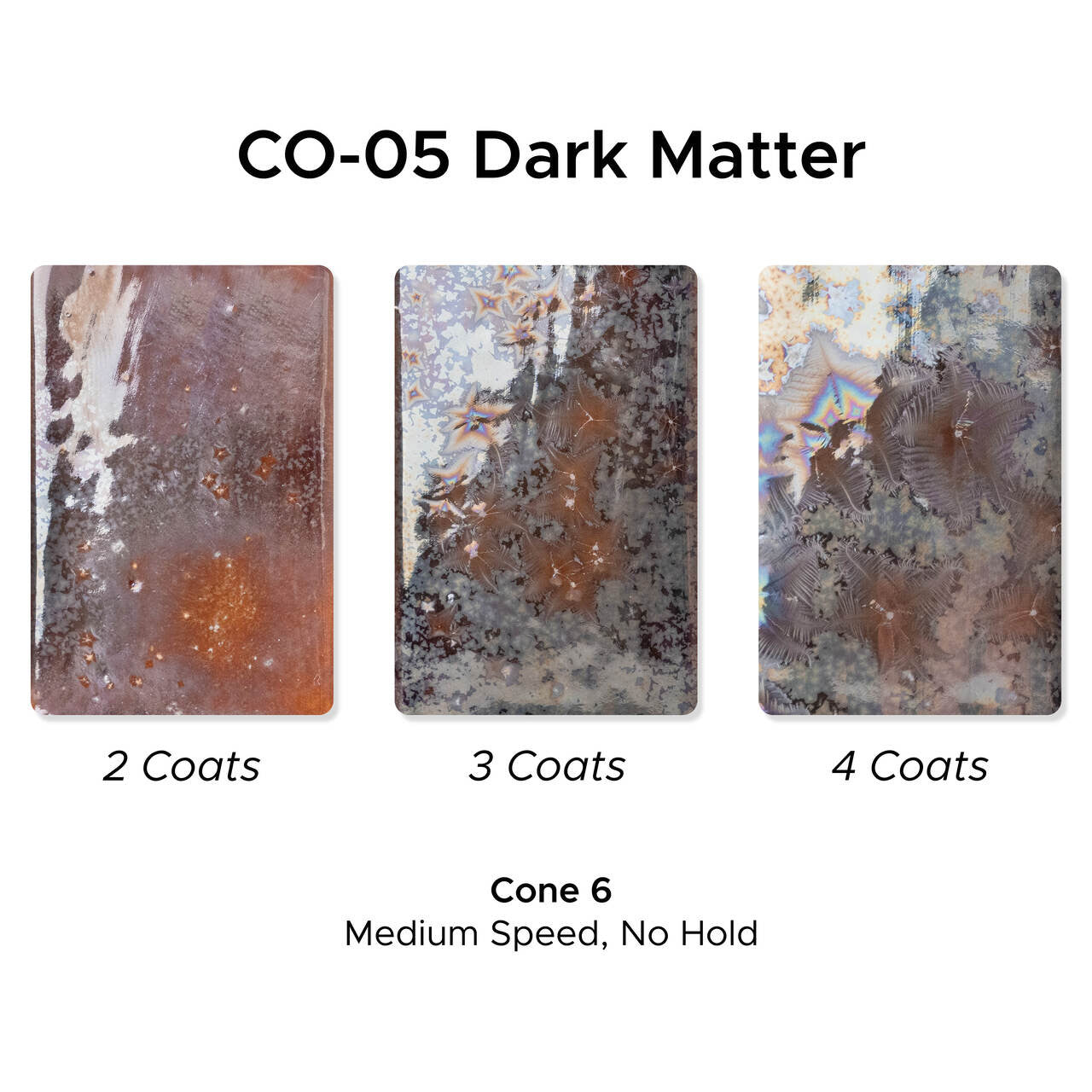 Amaco Glaze Cosmos CO-05 Dark Matter - Pint