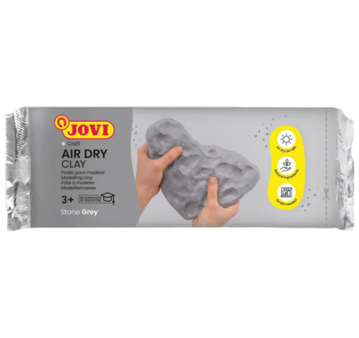 Jovi Air Hardening Clay 500gm Grey