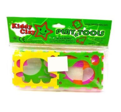 Kiddy Clay Plastic Moulds 6 Pack