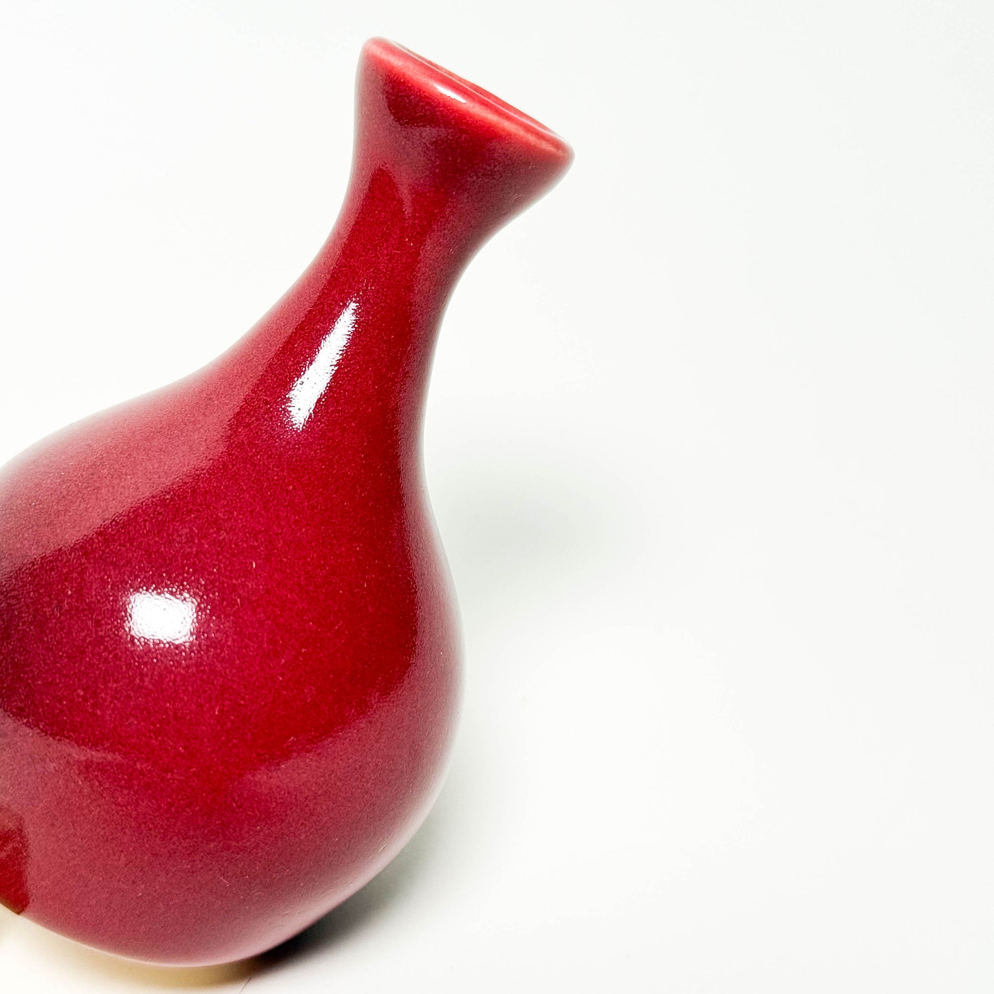 Mini Red Vase