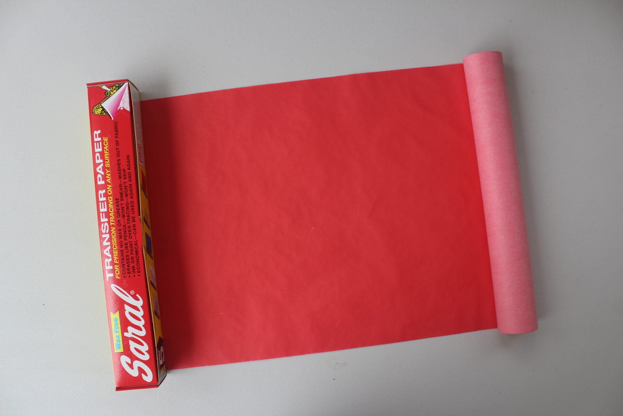 Supplies Saral Transfer Paper Red