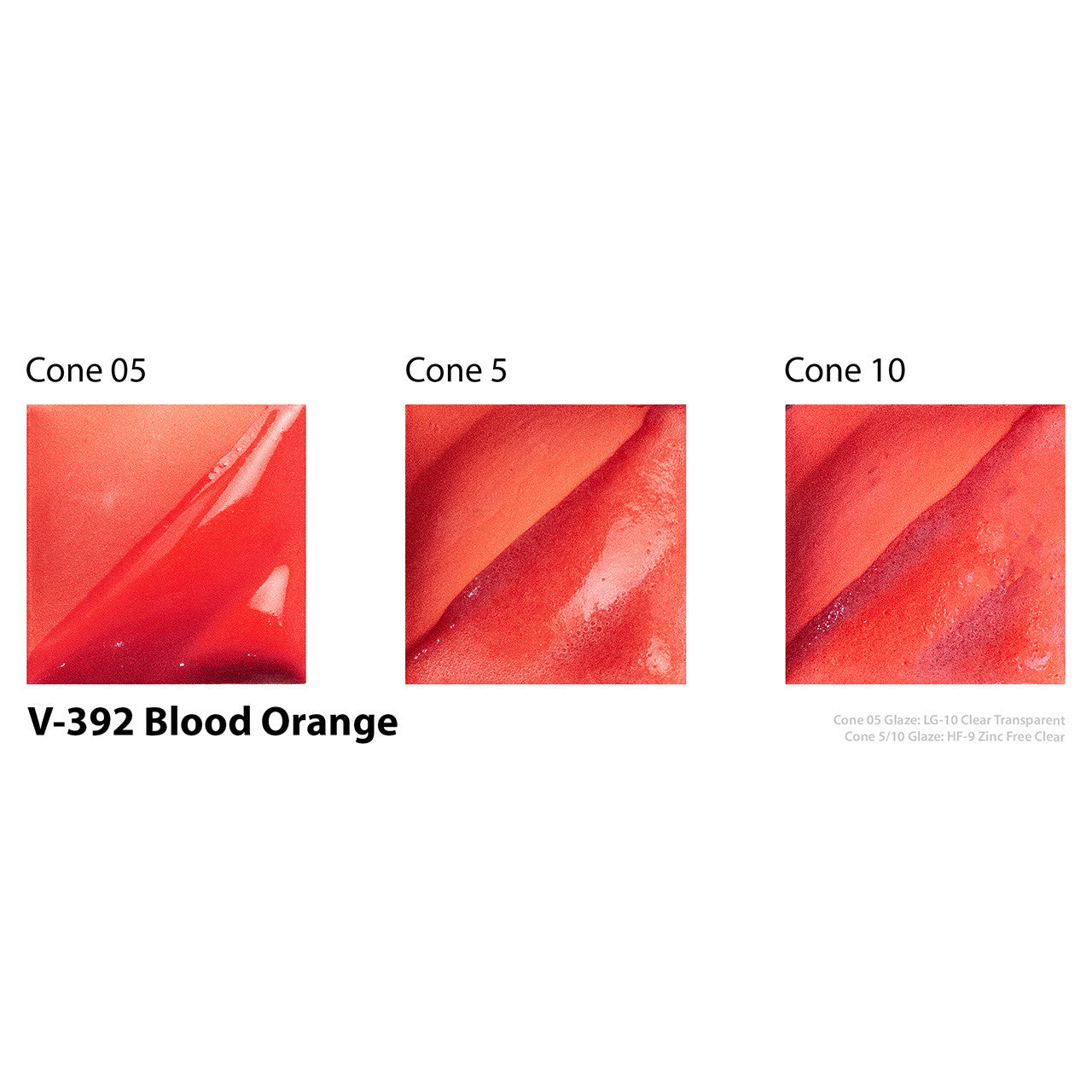 Amaco Velvet Underglaze V-392 Blood Orange - Pint