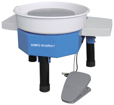 Shimpo Whisper-T Potters Wheel, 230 Volt