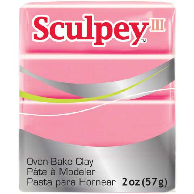 Sculpey III Oven Bake Clay 57g 503 Hot Pink