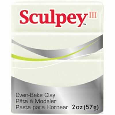 Sculpey III Oven Bake Clay 57g 1101 Pearl