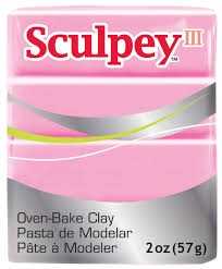 Sculpey III Oven Bake Clay 57g 303 Destiny Rose