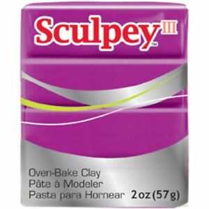 Sculpey III Oven Bake Clay 57g 1112 Fuchsia Pearl