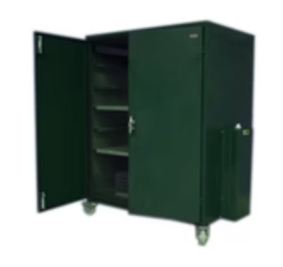 Heated Drying Cabinet on Castors