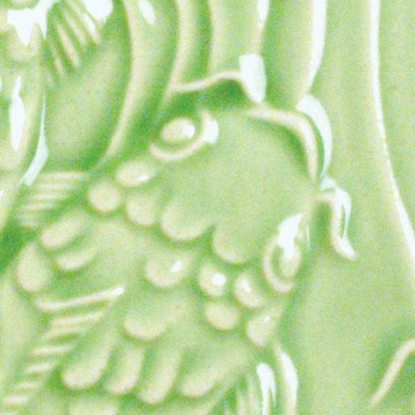 Amaco Glaze Low Fire Gloss LG-45 Emerald Green - Pint
