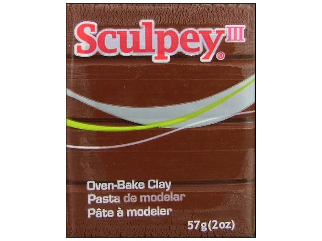 Sculpey III Oven Bake Clay 57g 053 Chocolate
