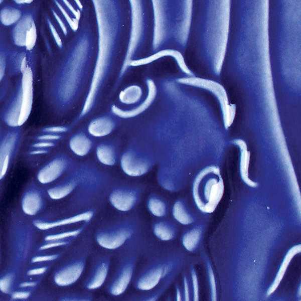 Amaco Glaze Low Fire Gloss LG-21 Dark Blue - Pint