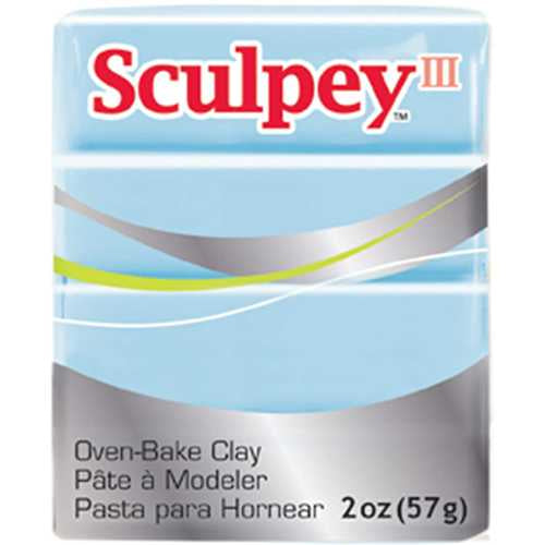 Sculpey III Oven Bake Clay 57g 1144 Sky Blue
