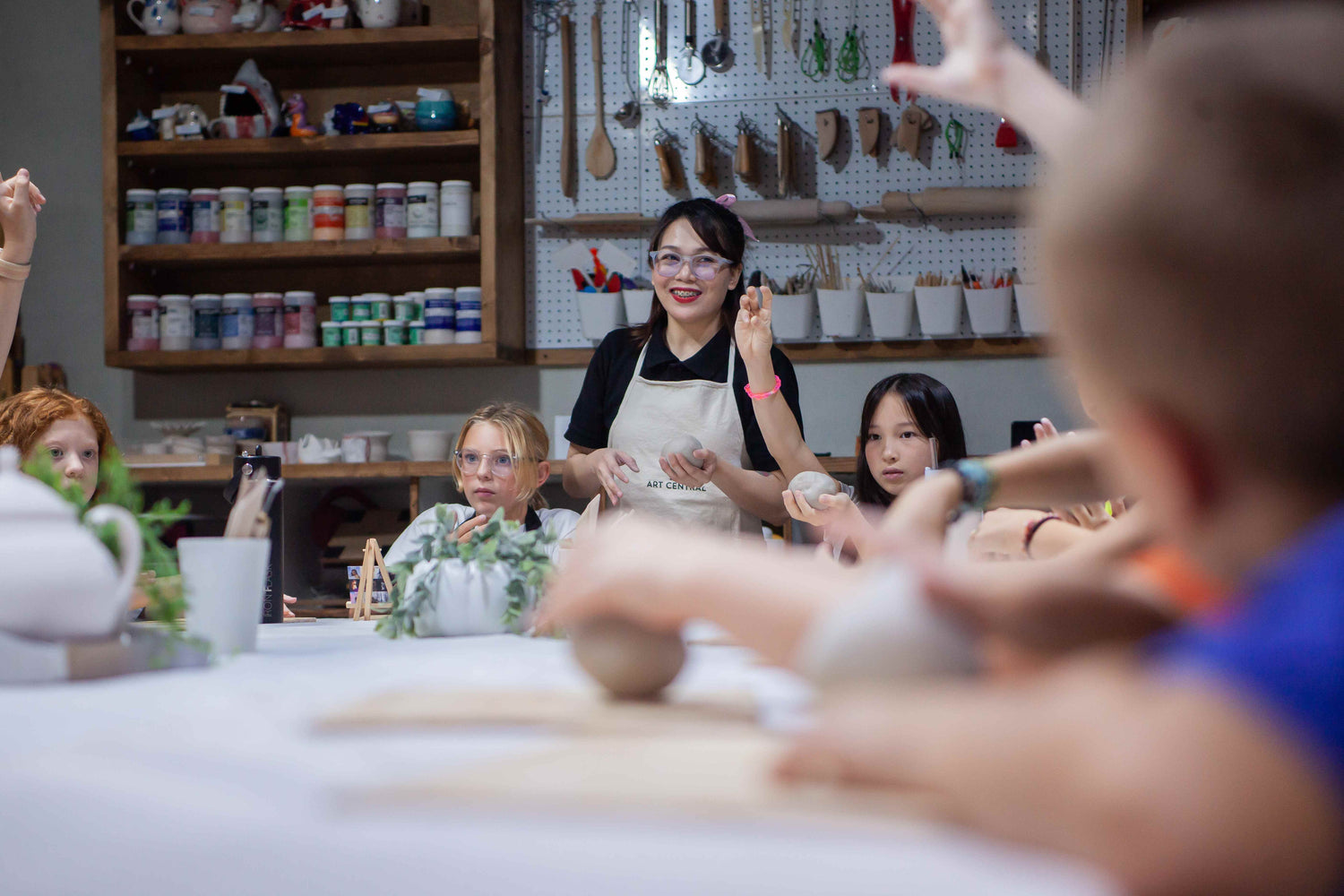 Pottery Birthday Party